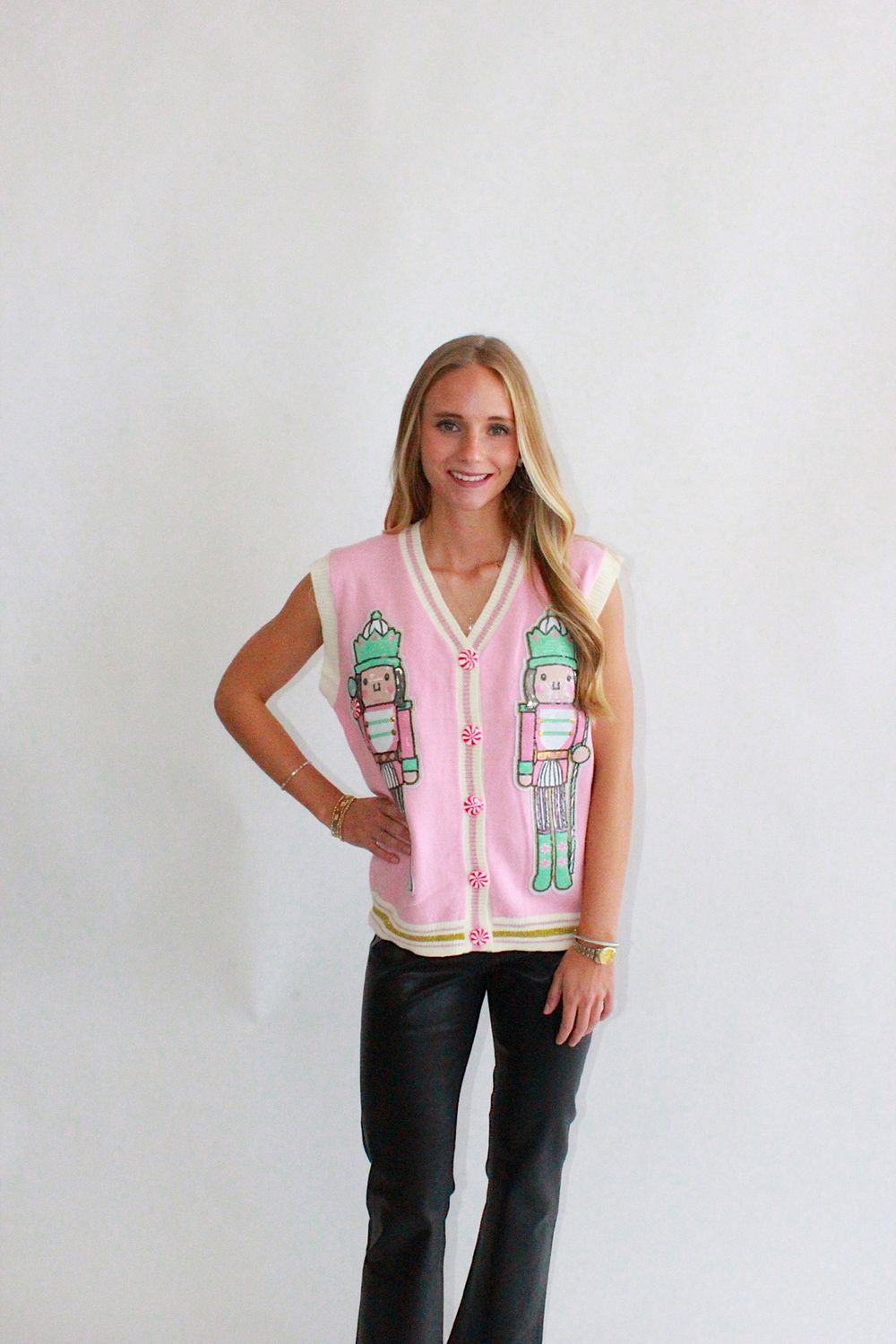 Nutcracker Sweater Vest