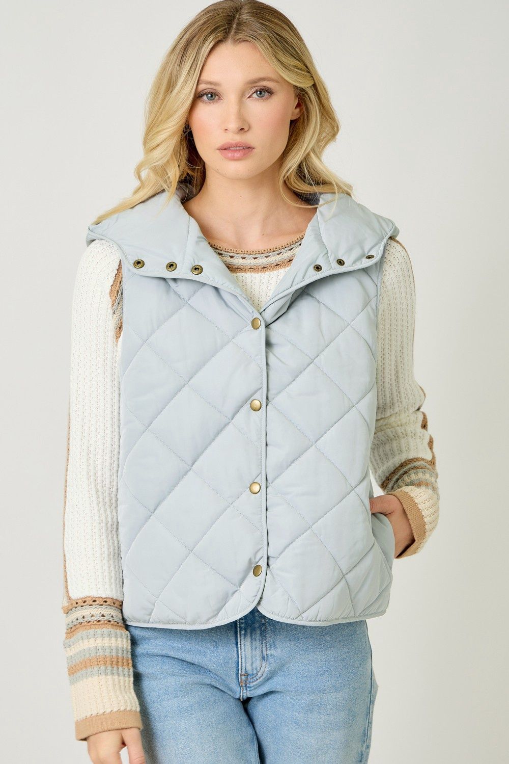 Amber Quilted Vest