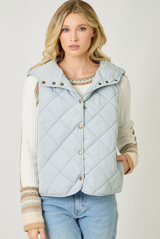 Amber Quilted Vest