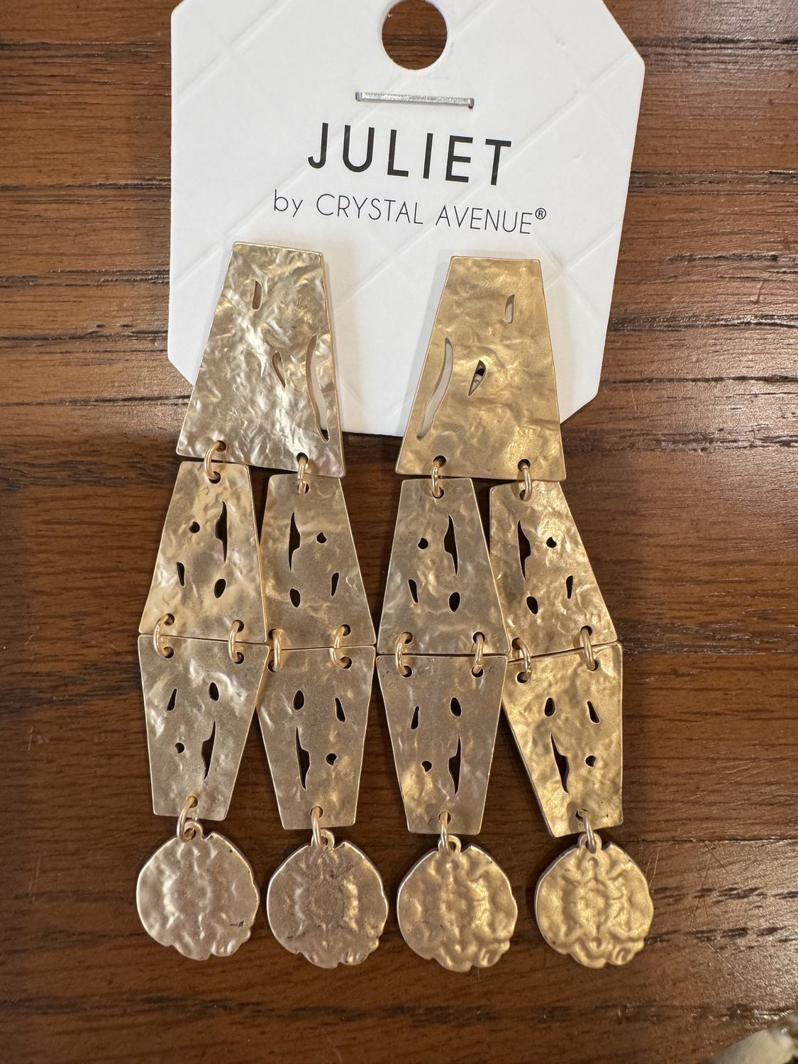 Geometric Dangle Earring