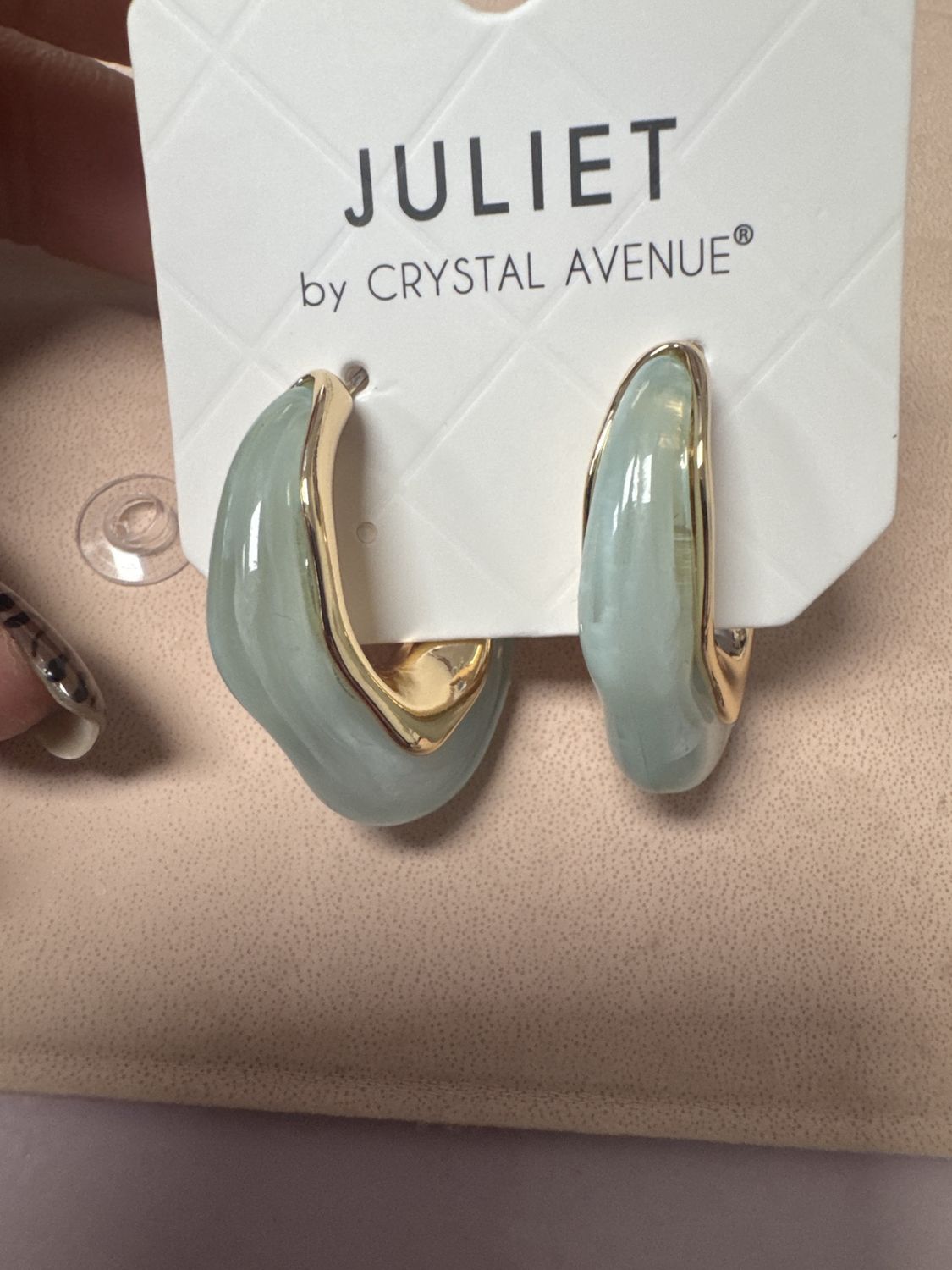Jade marbled Hoop