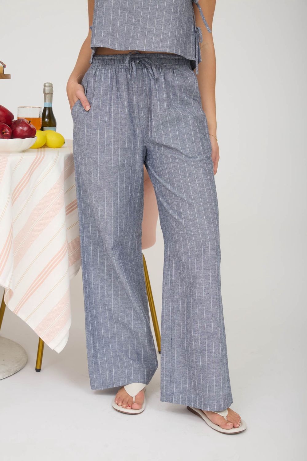 Mary Striped Pant