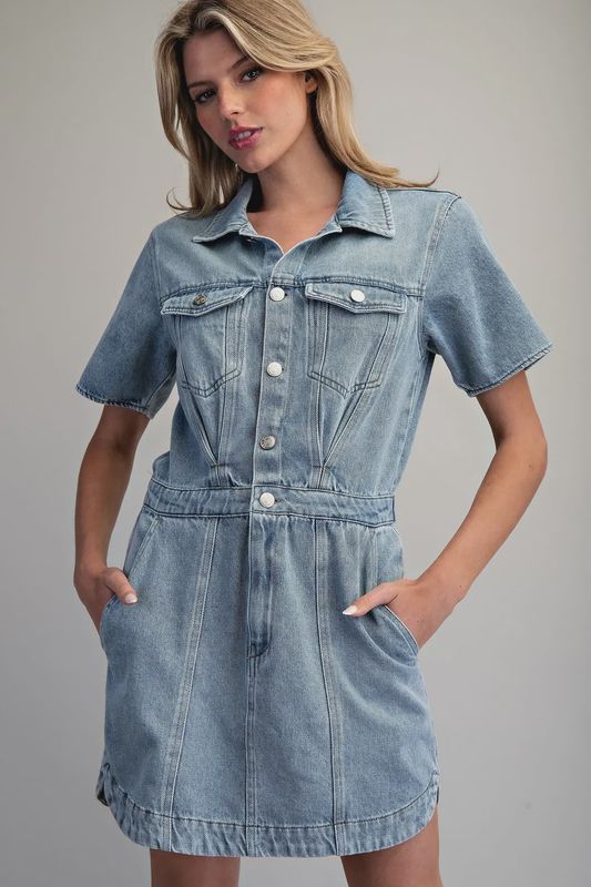 Daley Denim Dress
