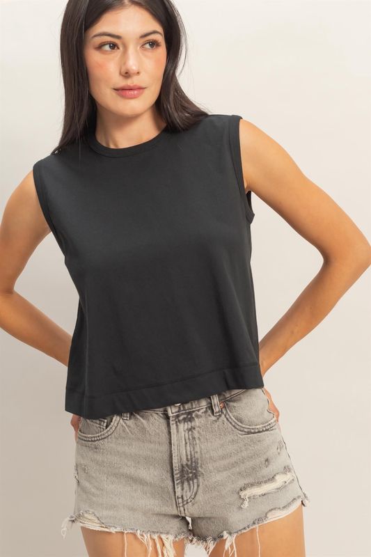 Amber Black Basic Tank