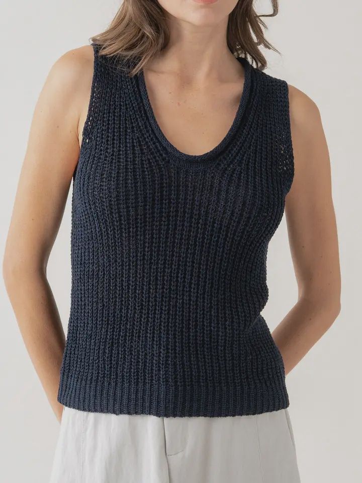 Eileen Tank In Navy
