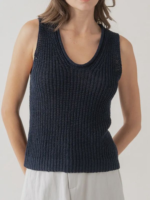 Eileen Tank In Navy