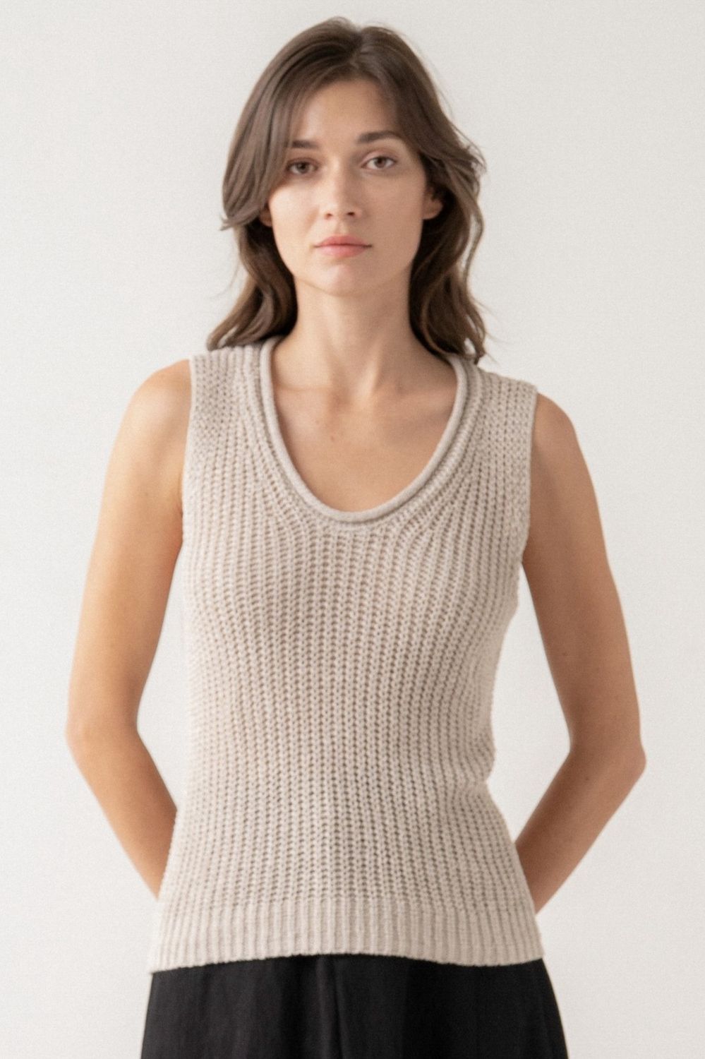 Eileen Tank IN Beige