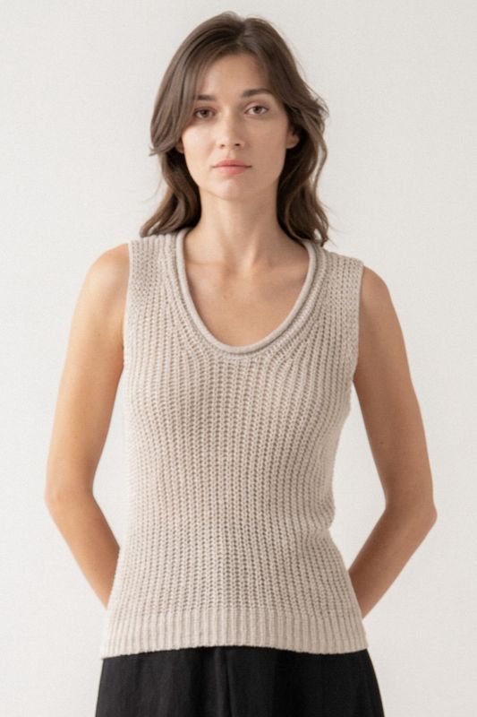 Eileen Tank IN Beige