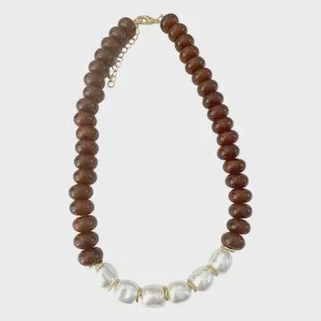 Brynlee Necklace In Brown