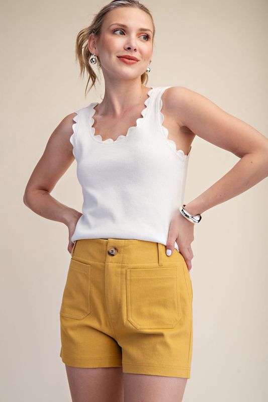 Laura High Waisted Shorts