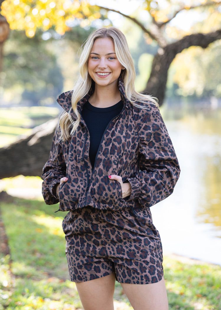 Karlie Leopard Performance Jacket