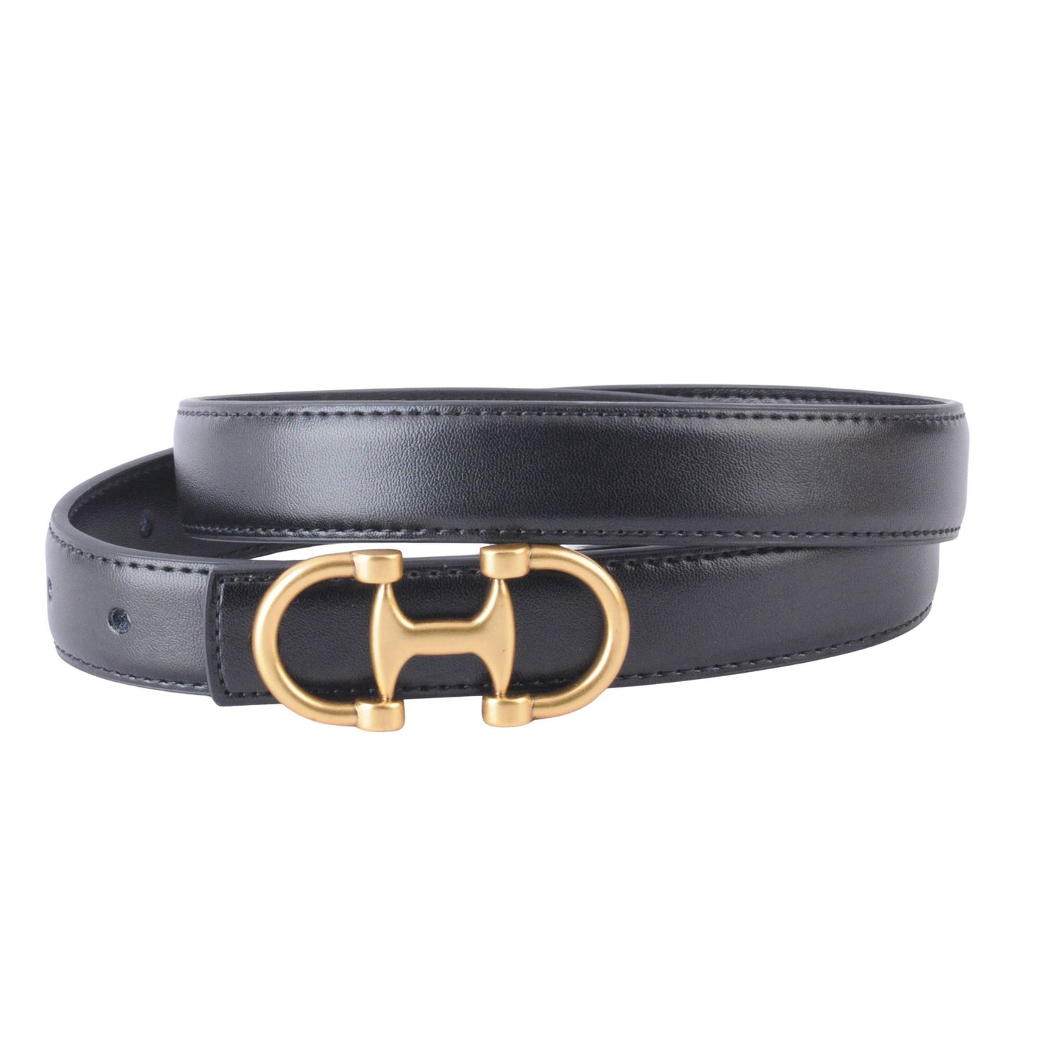 Black Leather Belt