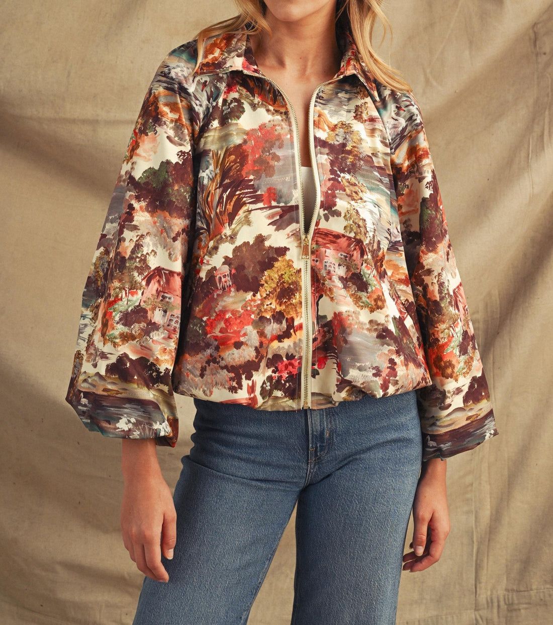 Cottage Garden Balloon Jacket