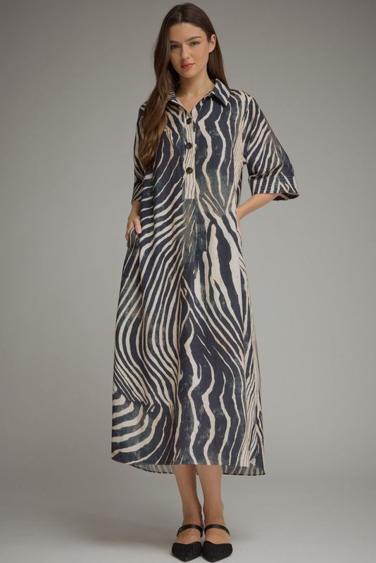 Rebecca Zebra Dress