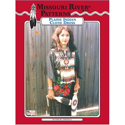 PATTERN PLAINS INDIAN CLOTH DRESS