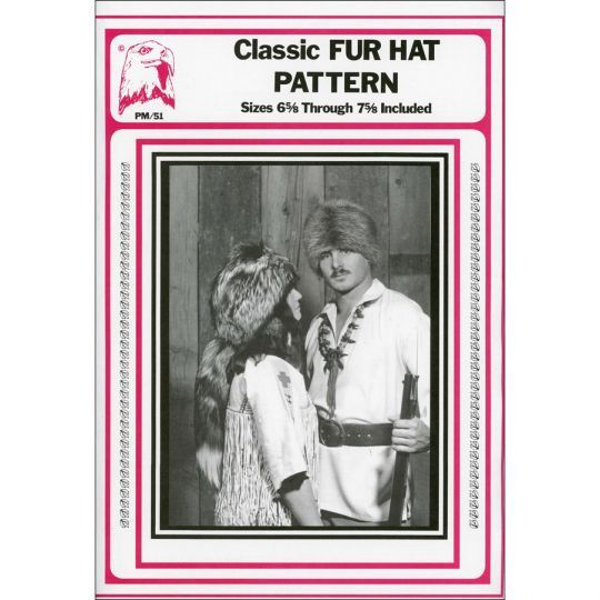 PM51 CLASSIC FUR HAT PATTERN