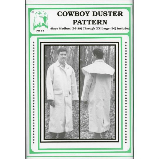 PM53 COWBOY DUSTER PATTERN