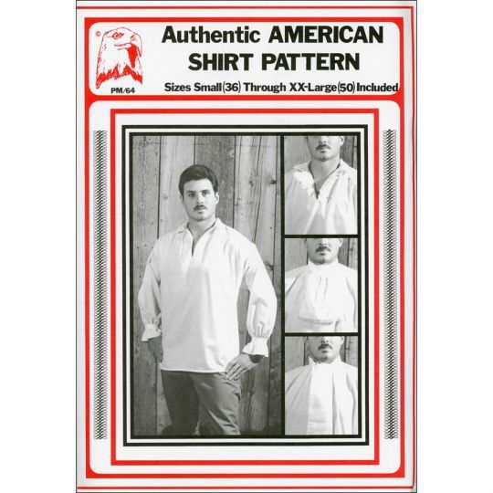 PM64 AUTHENTIC AMERICAN SHIRT PATTERN