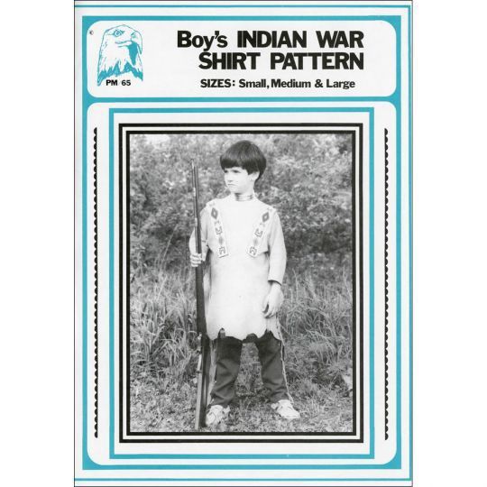 PM65 BOY'S INDIAN WAR SHIRT PATTERN