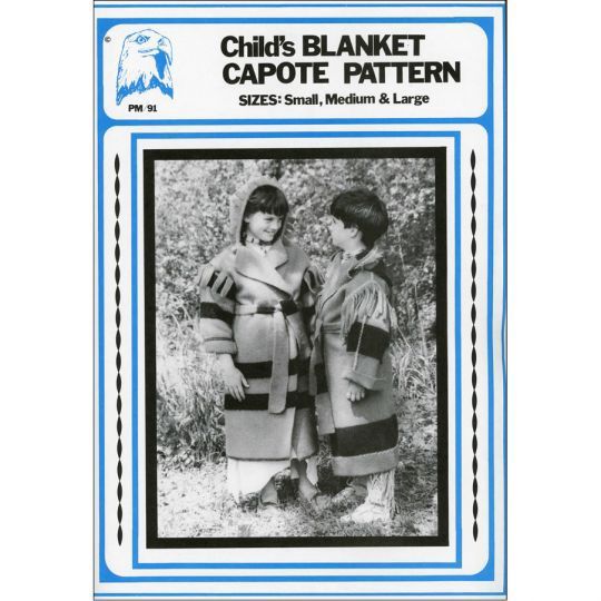 PM91 CHILD'S BLANKET CAPOTE PATTERN