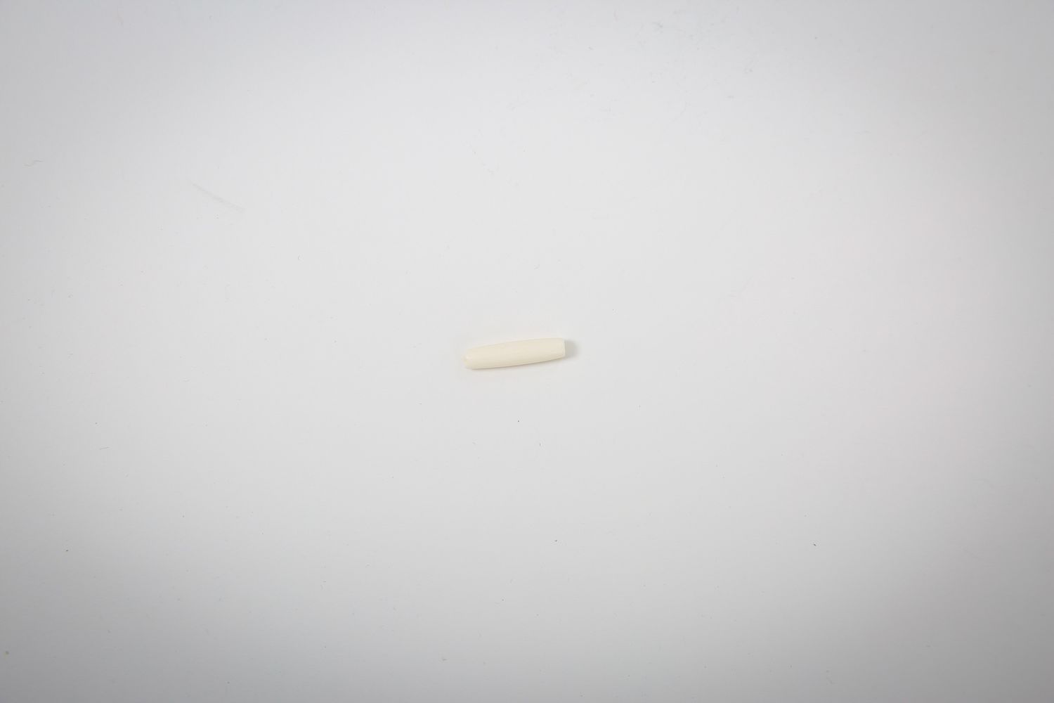 BONE HAIRPIPE NATURAL, Size: 1 IN