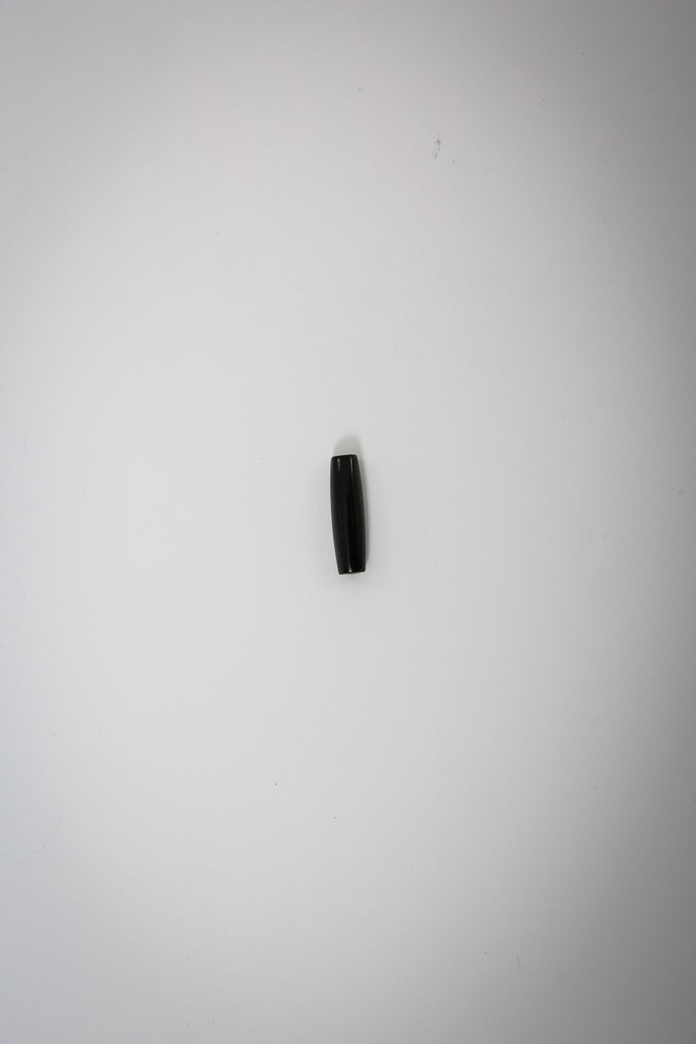 HORN HAIRPIPE BLACK, Size: 1 IN