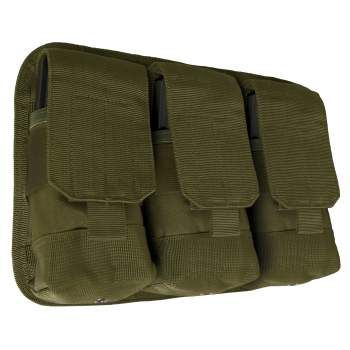 MOLLE UNIVERSAL TRIPLE MAG RIFLE POUCH