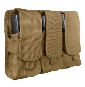 MOLLE UNIVERSAL TRIPLE MAG RIFLE POUCH