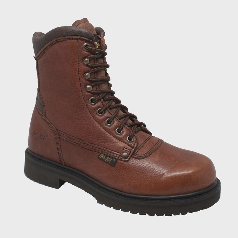 MEN'S 8" BROWN WORK BOOT