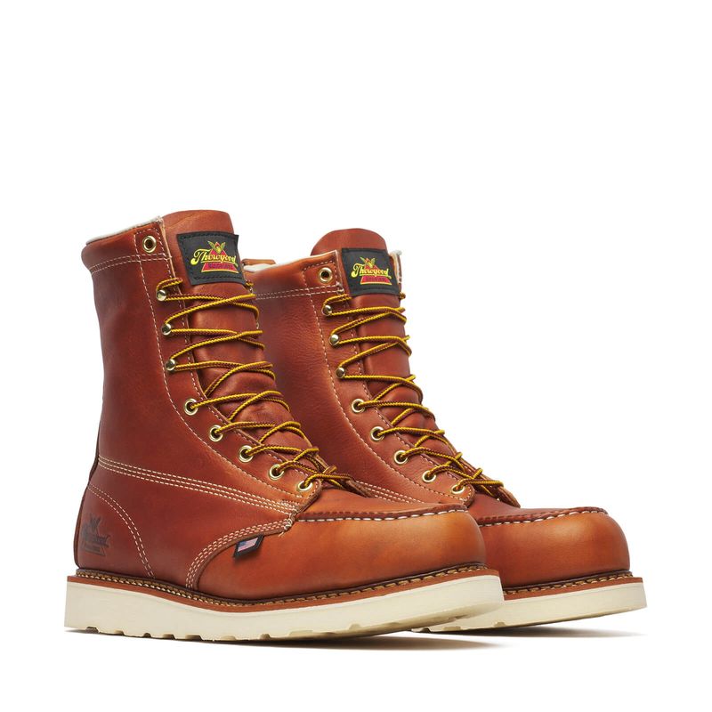 AMERICAN HERITAGE – 8″ TOBACCO ( SAFETY TOE )