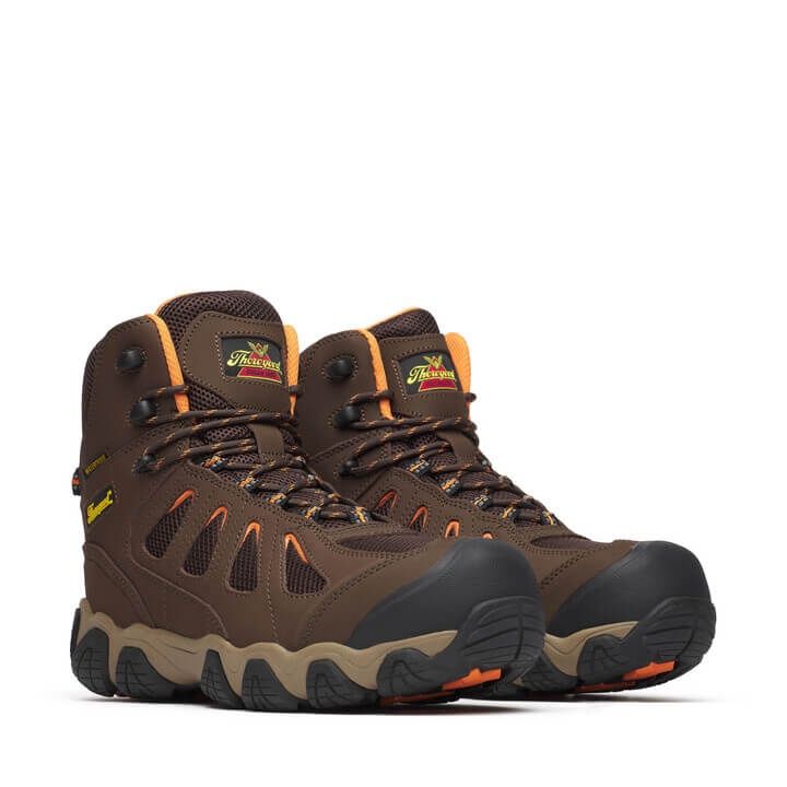 CROSSTREX SERIES  6″ BROWN ( SAFETY TOE)