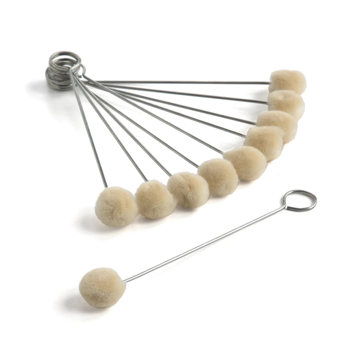 10 PACK WOOL DAUBERS, Size: SMALL