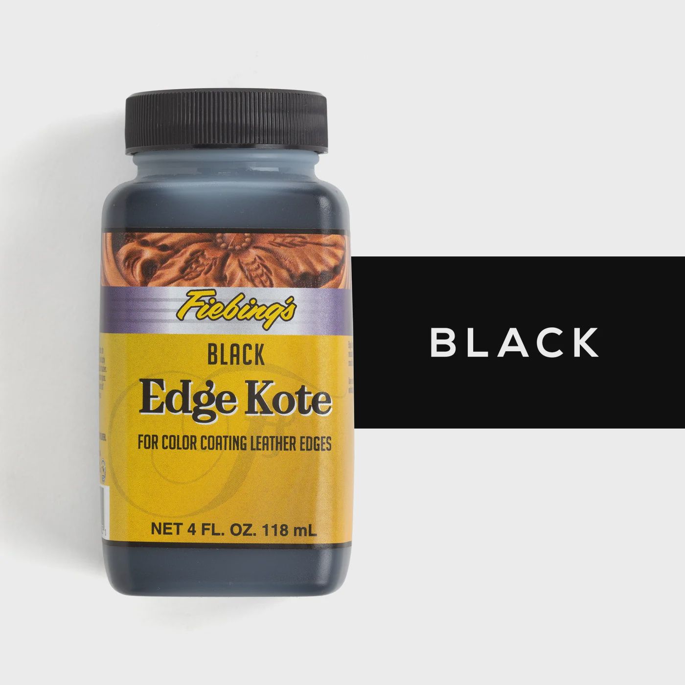 EDGE KOTE 4 FL OZ, COLOR: BLACK