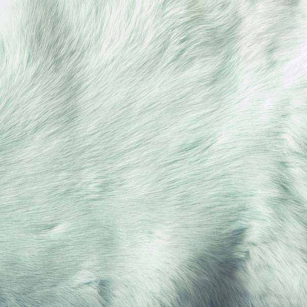 RABBIT FUR COLORED