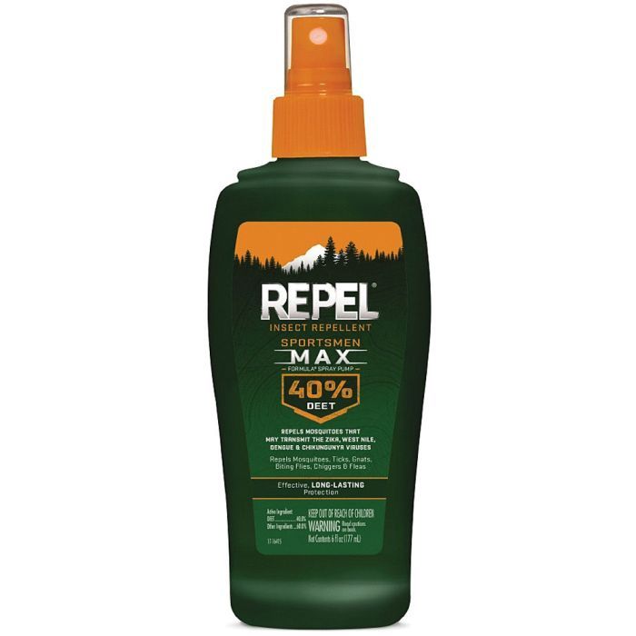 REPEL SPORTSMEN MAX 40% DEET 6FL OZ