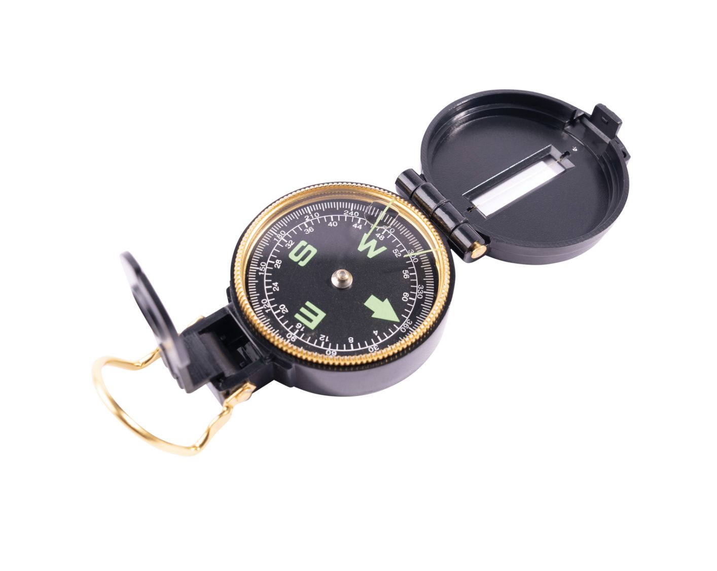 PLASTIC LENSATIC COMPASS