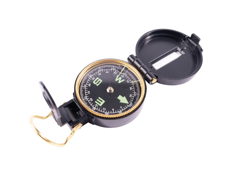 PLASTIC LENSATIC COMPASS