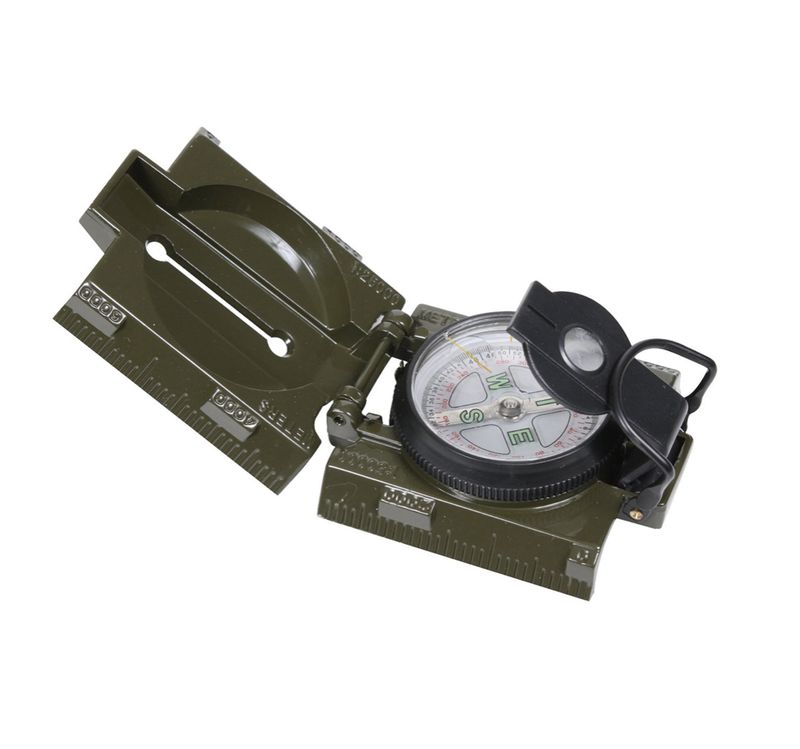 MILITARY MARCHING COMPASS WITH LED LIGHT