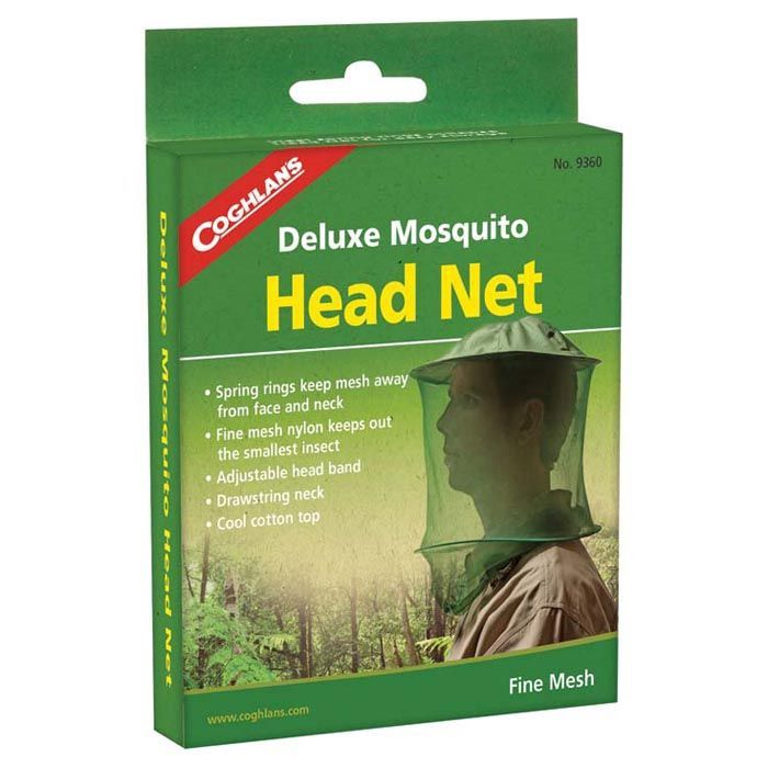 DELUXE FINE MESH MOSQUITO HEAD NET