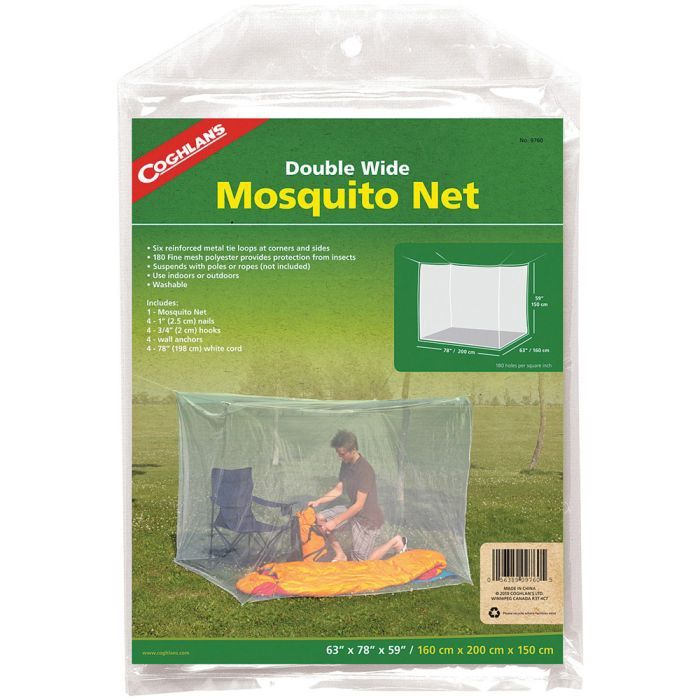 DOUBLE WIDE MOSQUITO NET