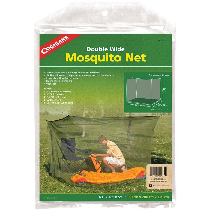 DOUBLE WIDE MOSQUITO NET