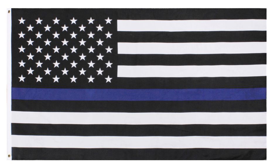 14455 BLUE LINE FLAG