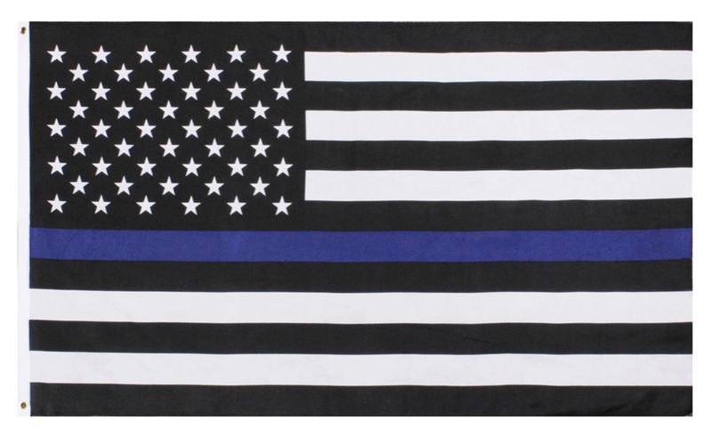 14455 BLUE LINE FLAG