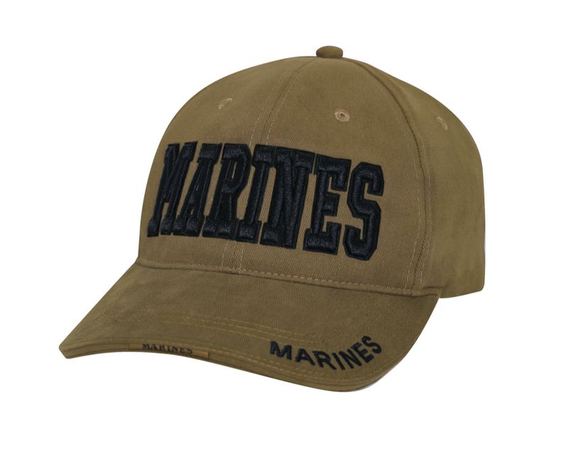 DELUXE MARINES LOW PROFILE INSIGNIA CAP