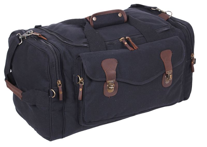 CANVAS LONG WEEKEND BAG