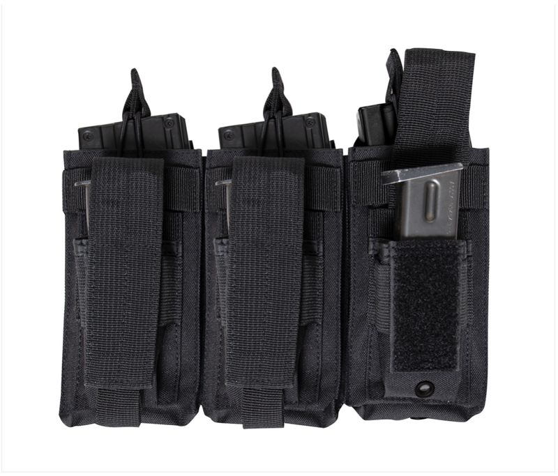 MOLLE TRIPLE RIFLE / PISTOL MAG POUCH