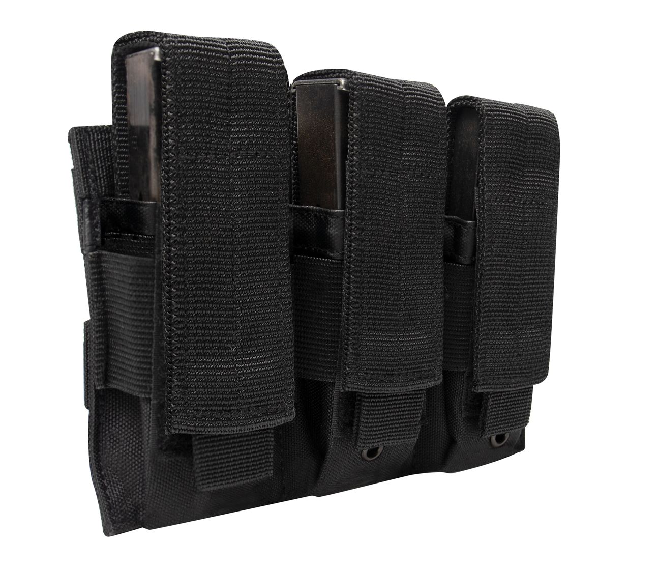 MOLLE TRIPLE PISTOL MAG POUCH