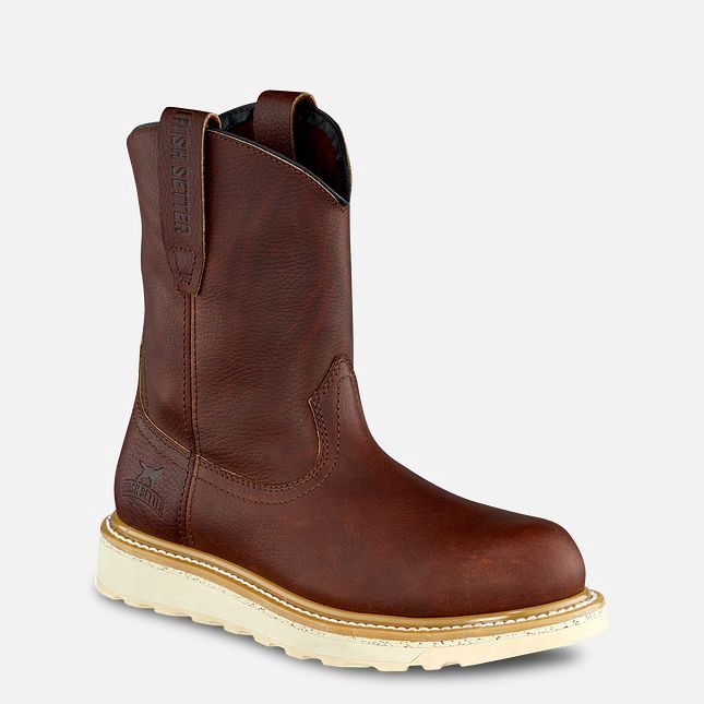 ASHBY 9"  SAFTEY TOE PULL- ON BOOT