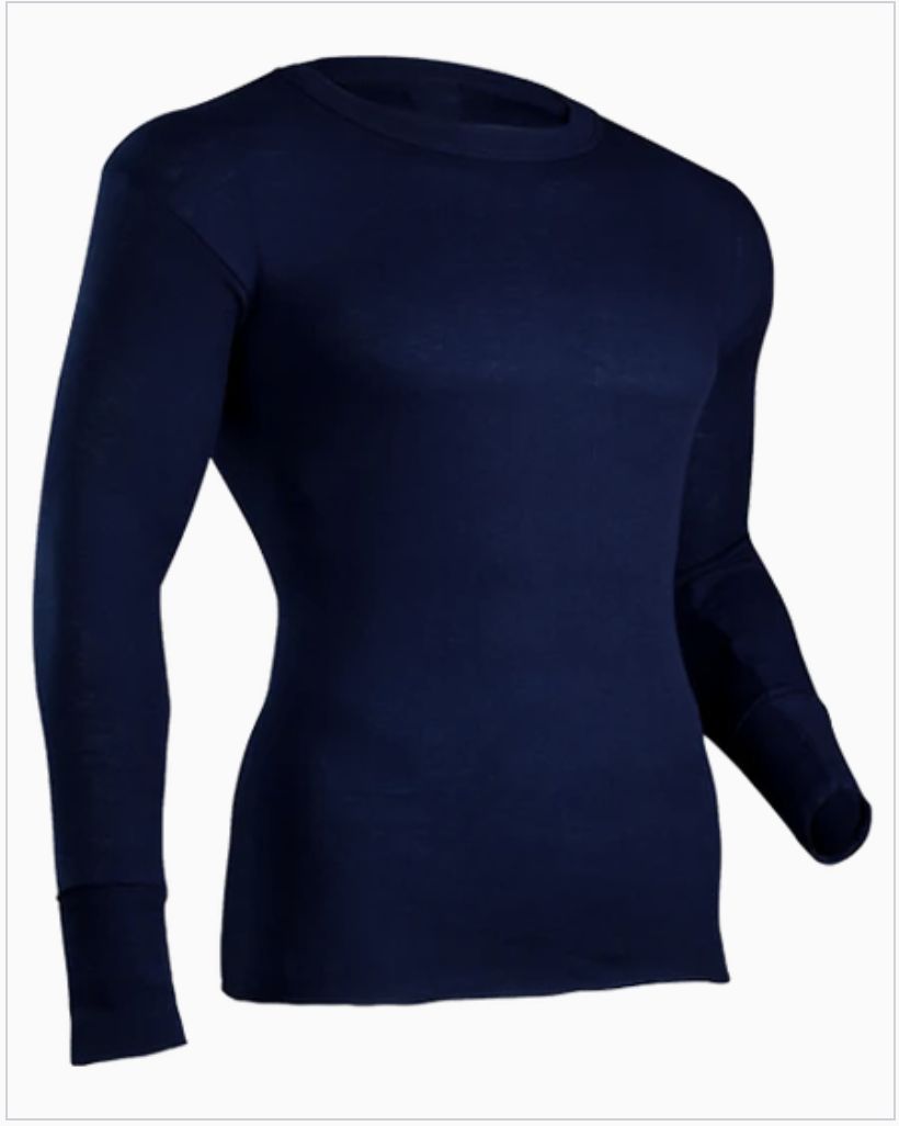 MEN'S POLYPROPYLENE PERFORMANCE RIB KNIT CREW