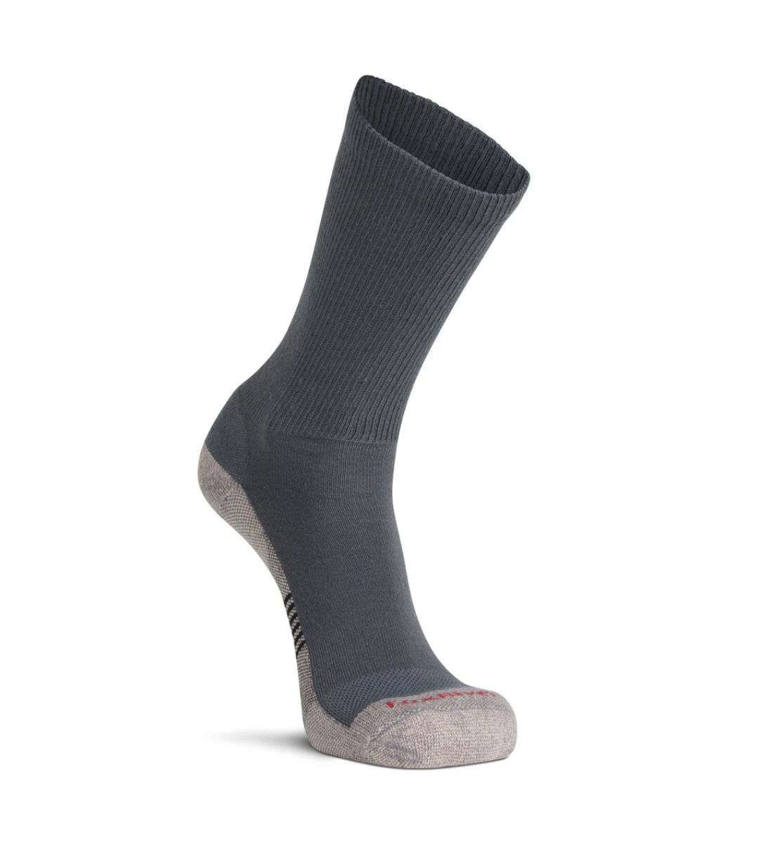 DIABETIC PLUS LIGHT WIEGTH CREW SOCK DIABETIC PLUS LIGHT WIEGTH CREW SOCK, COLOR: CHARCOAL, Size: MEDIUM